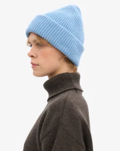 Merino Wool Hat - Seaside Blue