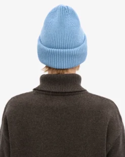 Merino Wool Hat - Seaside Blue
