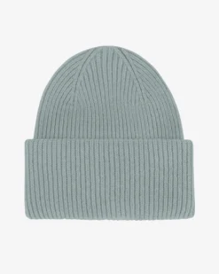 Merino Wool Hat - Steel Blue