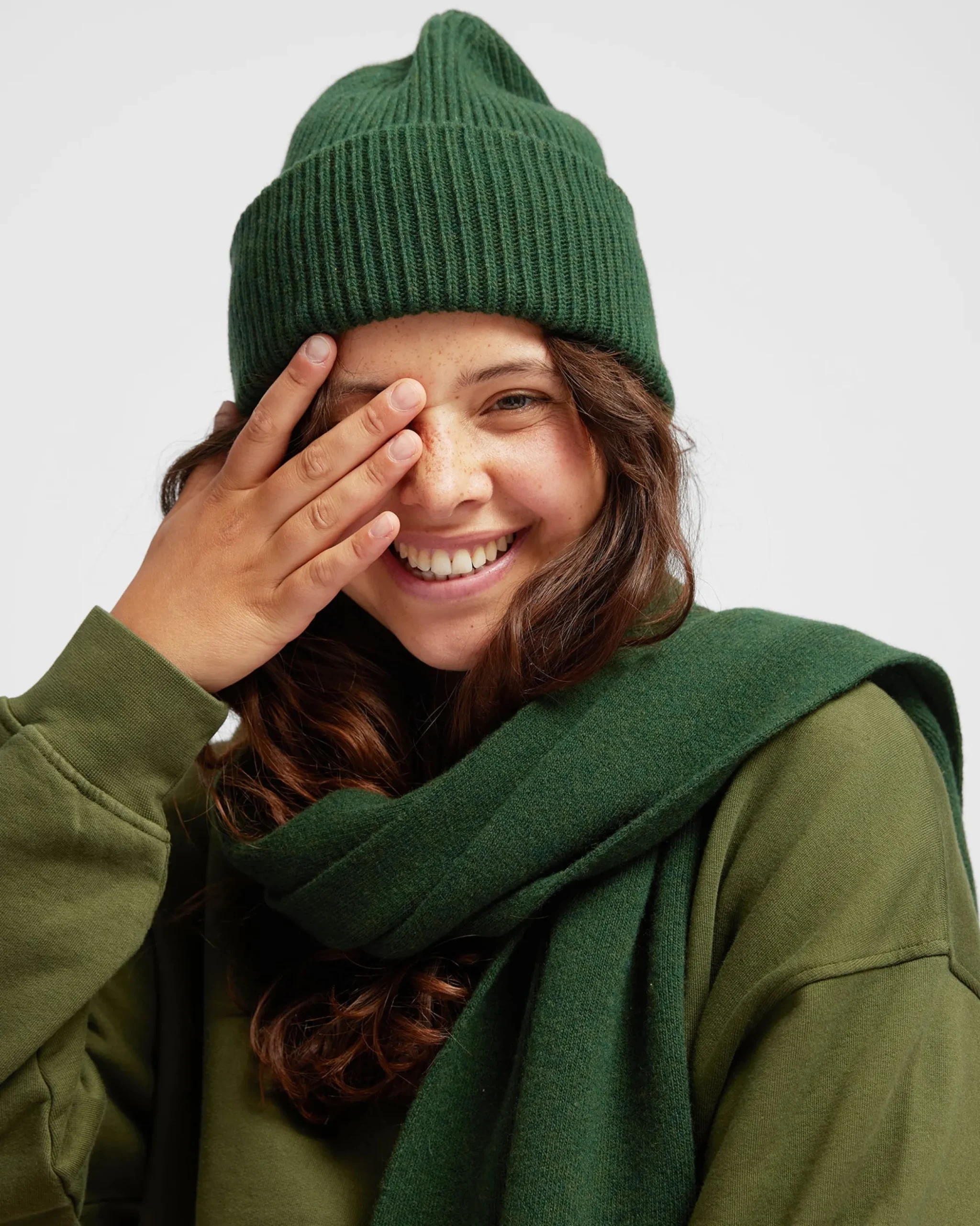 Merino Wool Hat - Warm Taupe