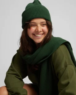 Merino Wool Scarf - Burned Orange