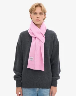 Merino Wool Scarf - Cherry Blossom