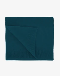 Merino Wool Scarf - Ocean Green