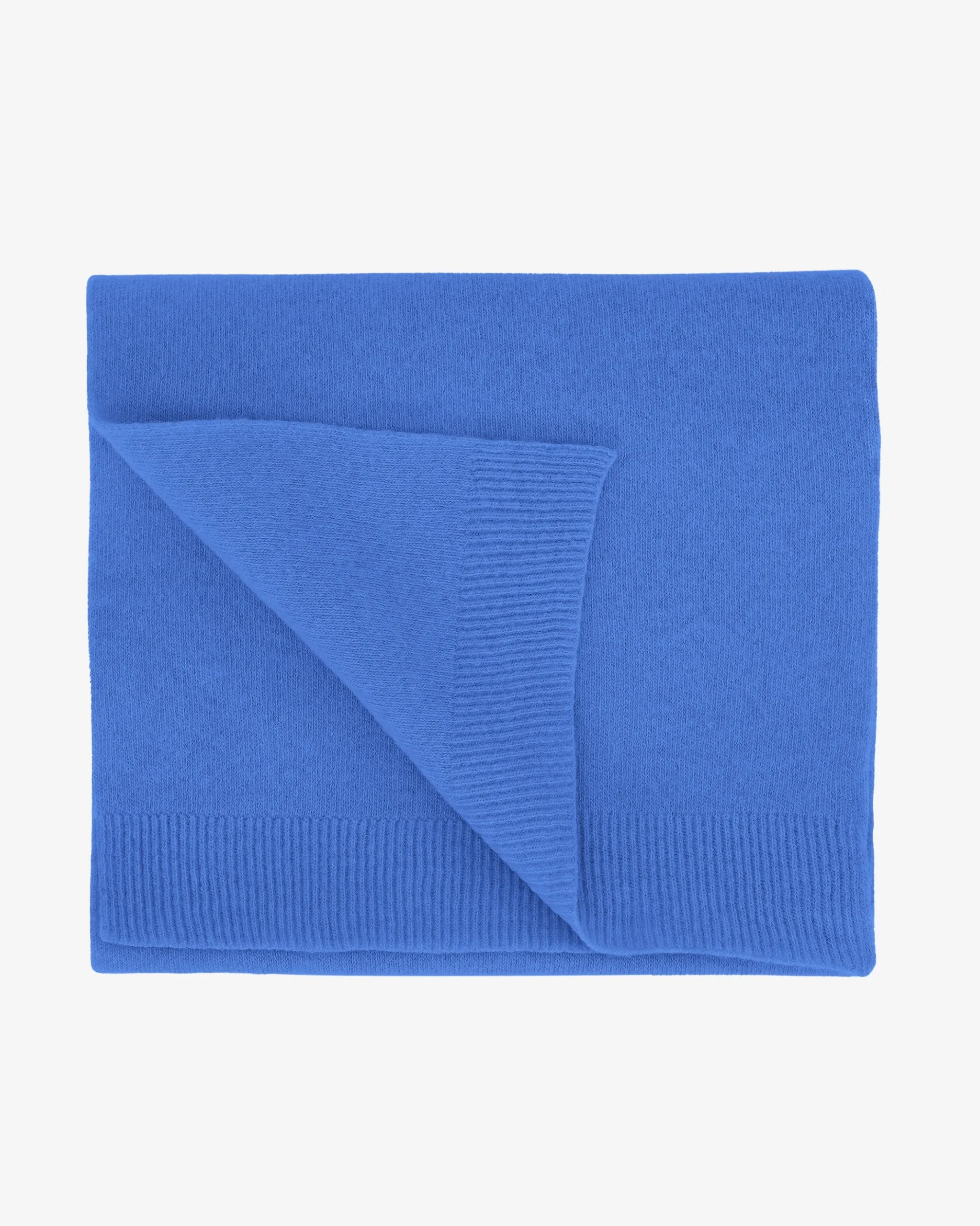 Merino Wool Scarf - Pacific Blue