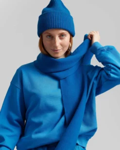 Merino Wool Scarf - Soft Yellow