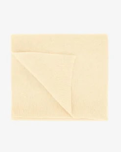 Merino Wool Scarf - Soft Yellow
