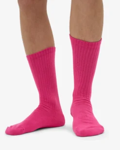 Organic Active Sock - Bubblegum Pink (3-Pack)
