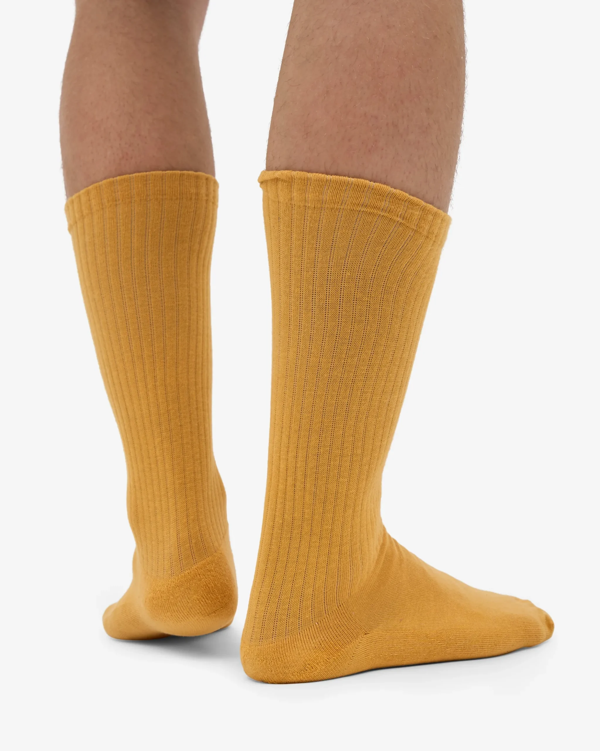 Organic Active Sock - Burned Yellow (3-Pack)