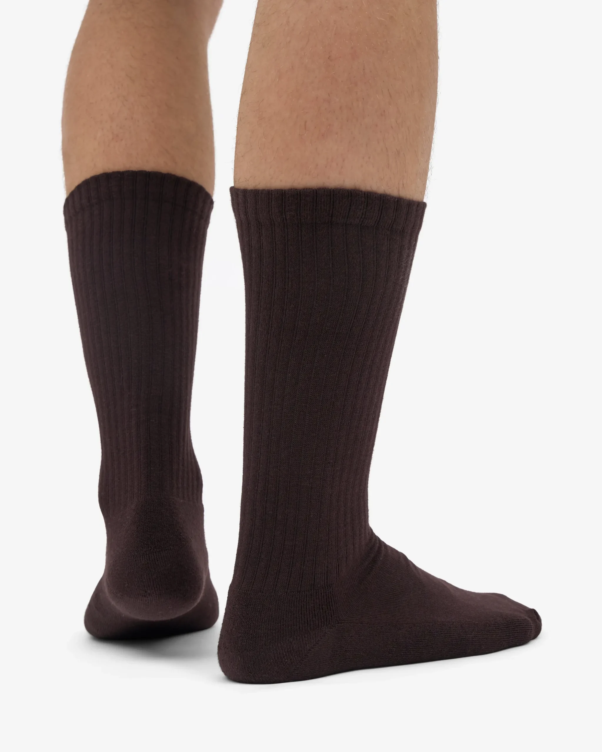 Organic Active Sock - Coffee Brown