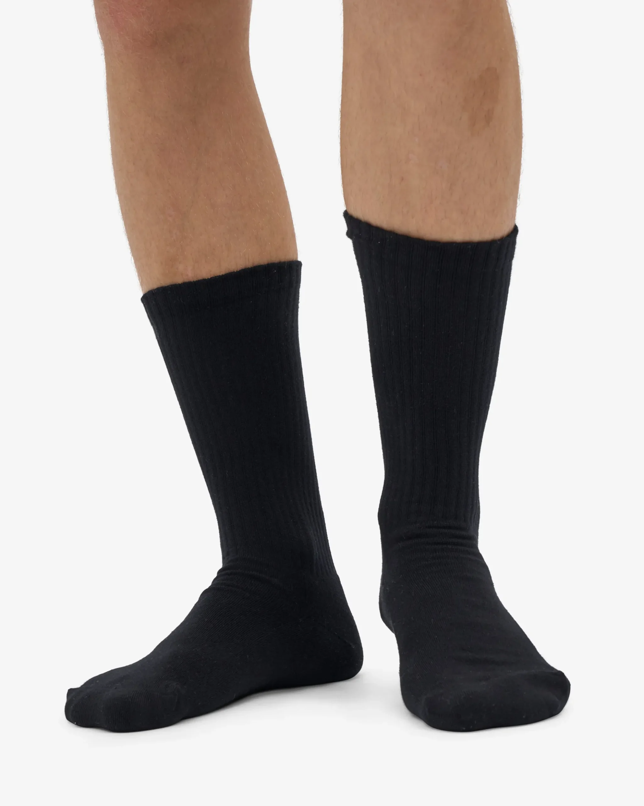 Organic Active Sock - Deep Black (3-Pack)