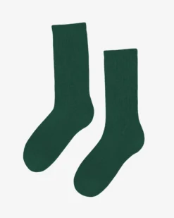 Organic Active Sock - Emerald Green