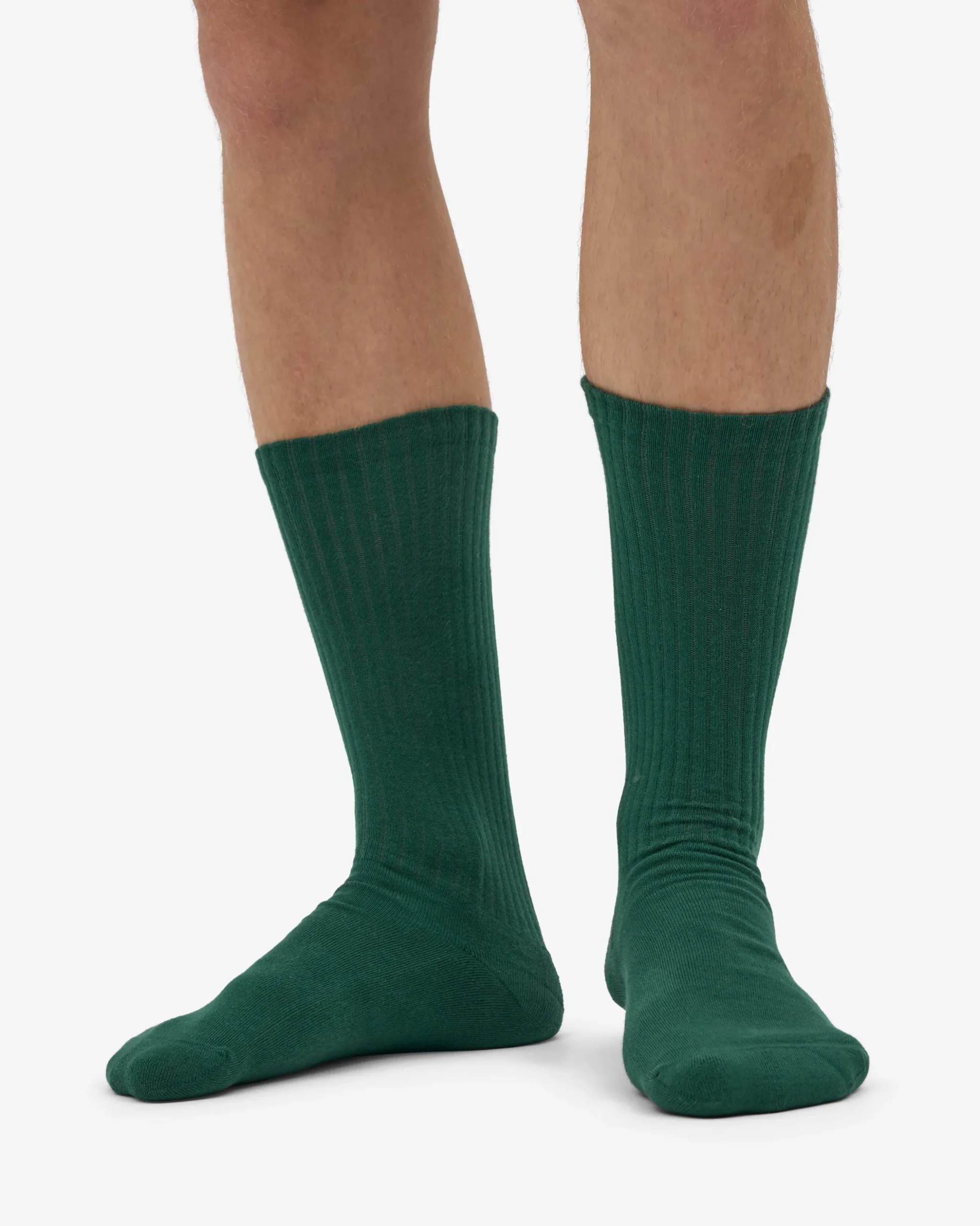 Organic Active Sock - Emerald Green