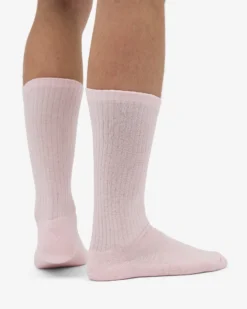 Organic Active Sock - Faded Pink (3-Pack)