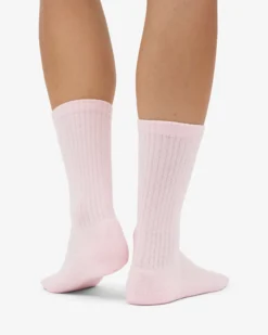 Organic Active Sock - Faded Pink (3-Pack)