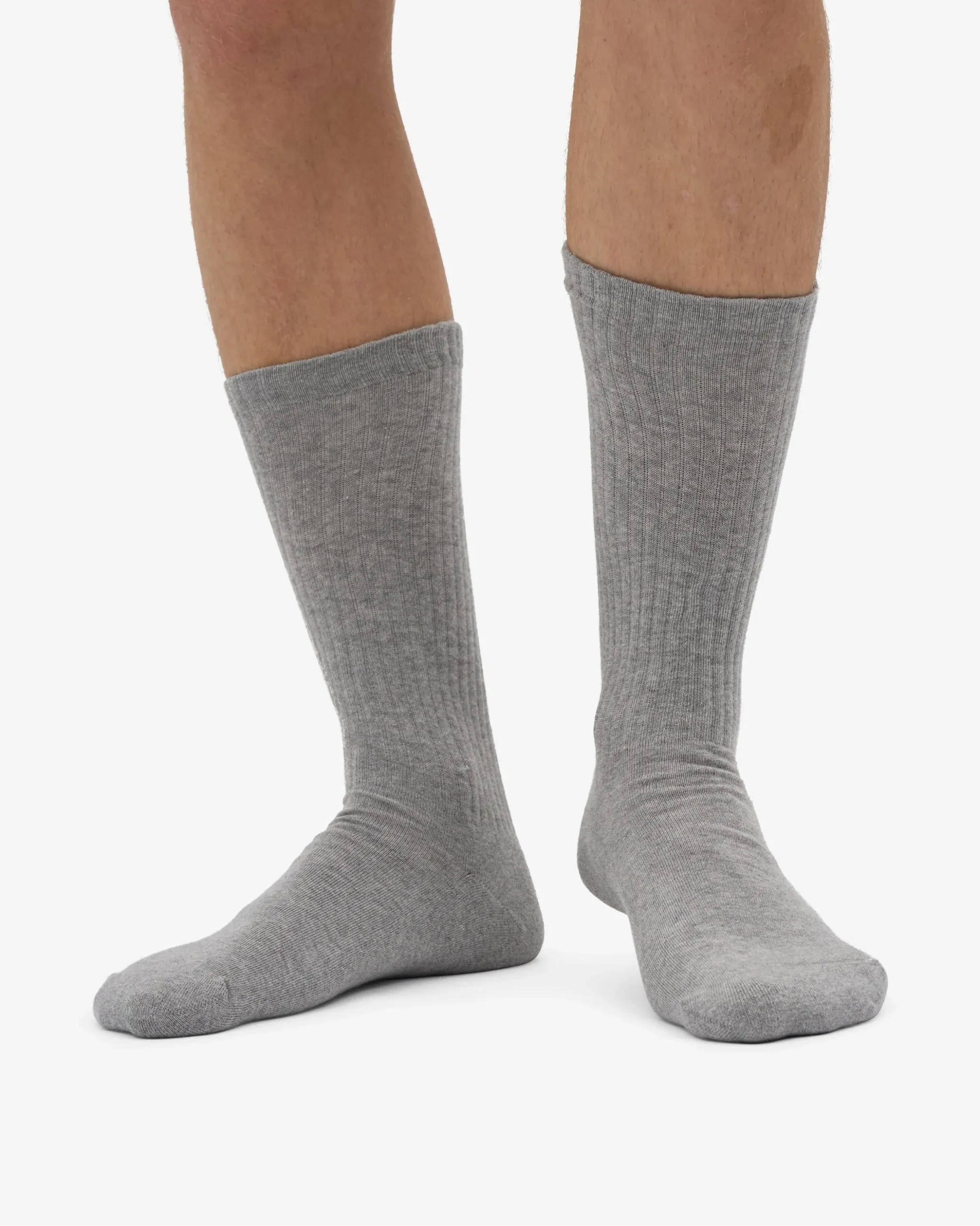 Organic Active Sock - Heather Grey