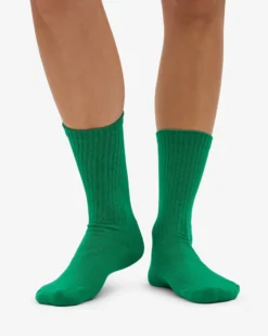 Organic Active Sock - Kelly Green (3-Pack)