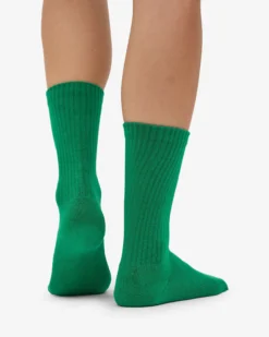 Organic Active Sock - Kelly Green (3-Pack)