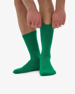 Organic Active Sock - Kelly Green