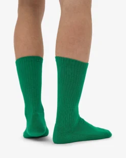Organic Active Sock - Kelly Green