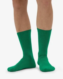 Organic Active Sock - Kelly Green (3-Pack)