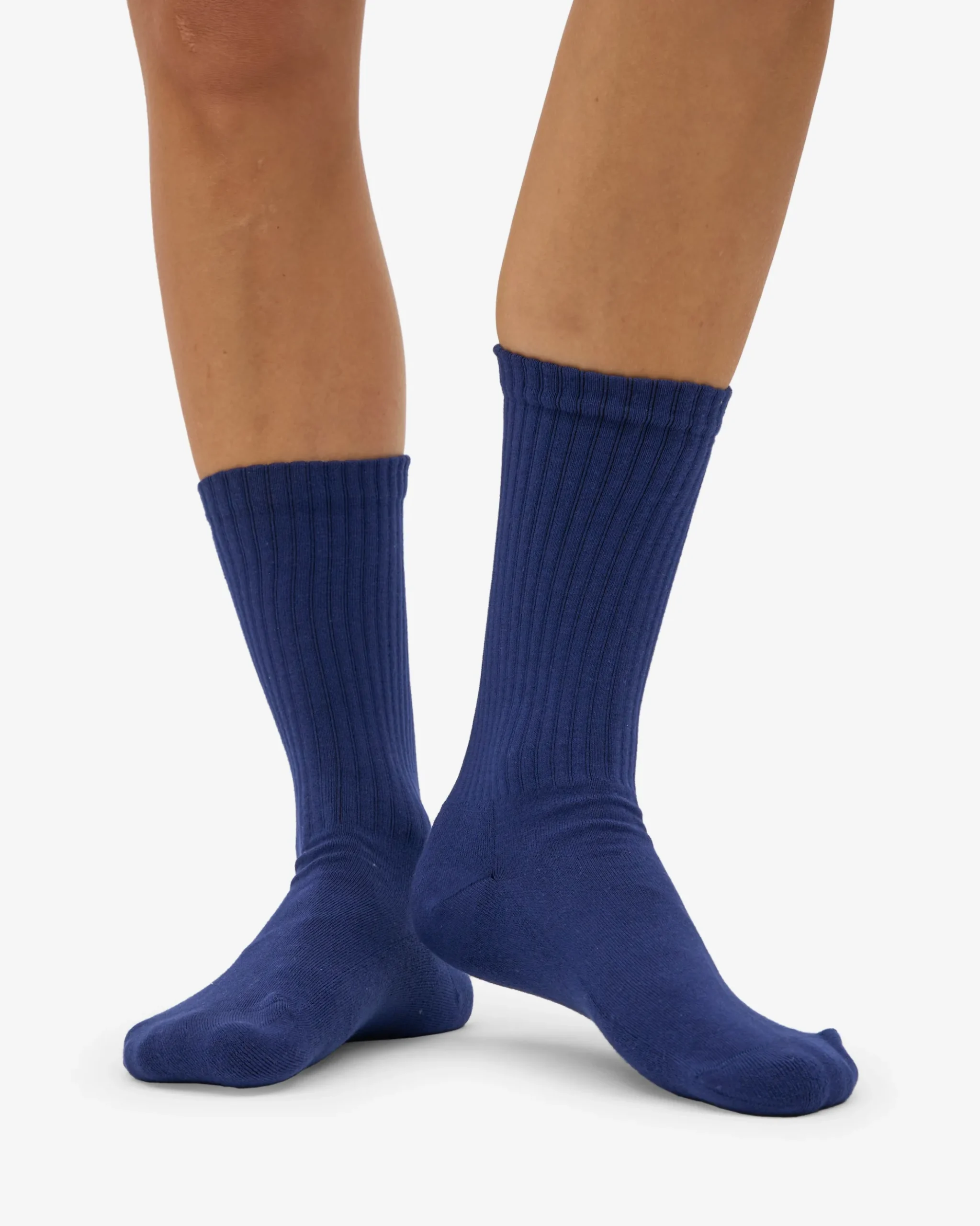 Organic Active Sock - Marine Blue