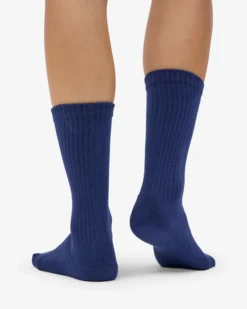 Organic Active Sock - Marine Blue (3-Pack)