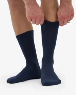 Organic Active Sock - Navy Blue