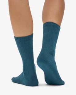 Organic Active Sock - Ocean Green (3-Pack)