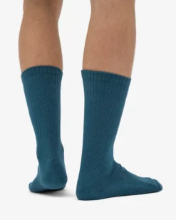 Organic Active Sock - Ocean Green (3-Pack)