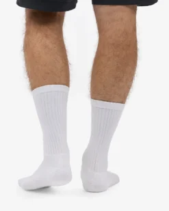 Organic Active Sock - Optical White (3-Pack)
