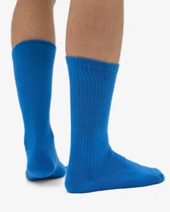 Organic Active Sock - Pacific Blue
