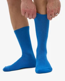 Organic Active Sock - Pacific Blue