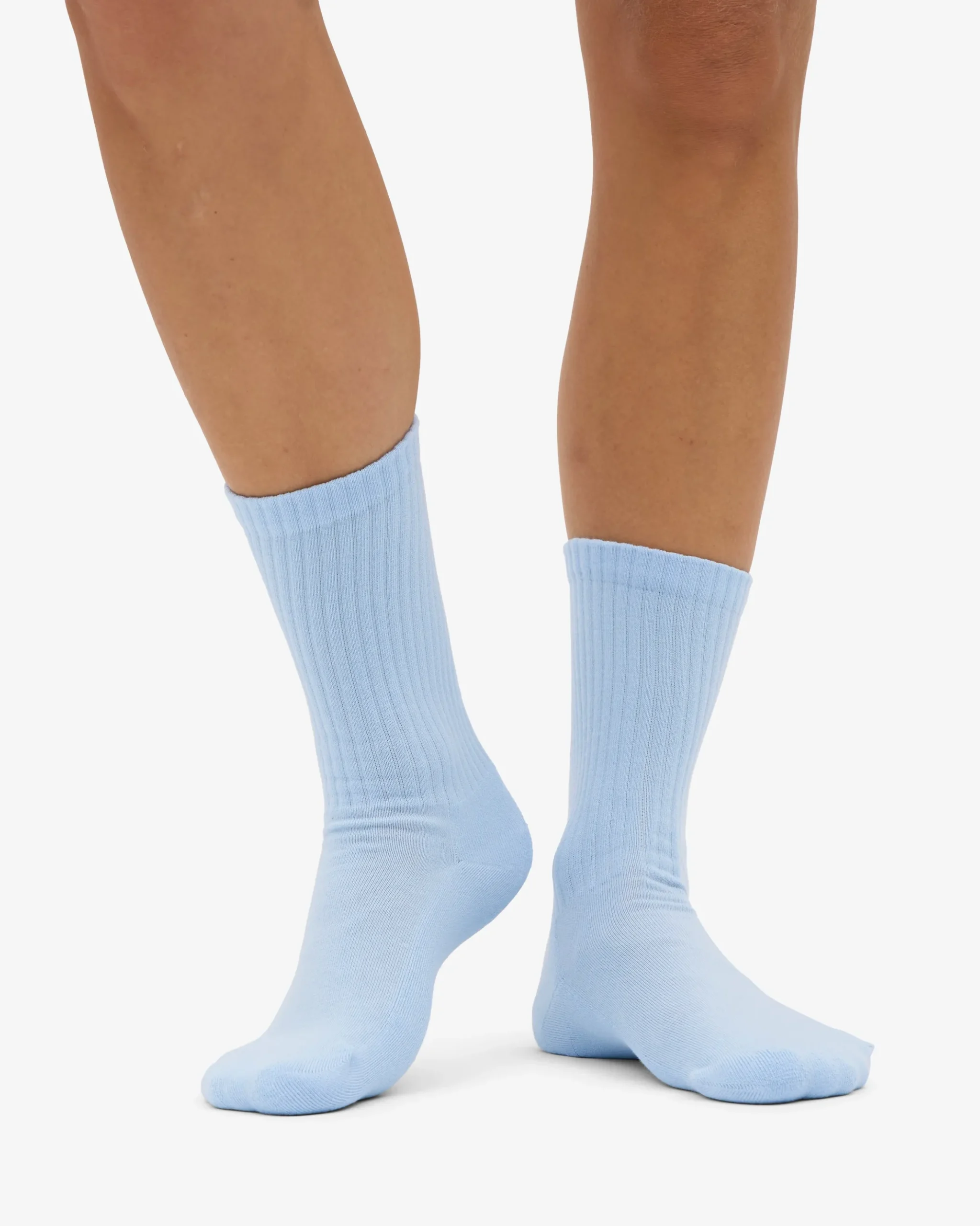 Organic Active Sock - Polar Blue