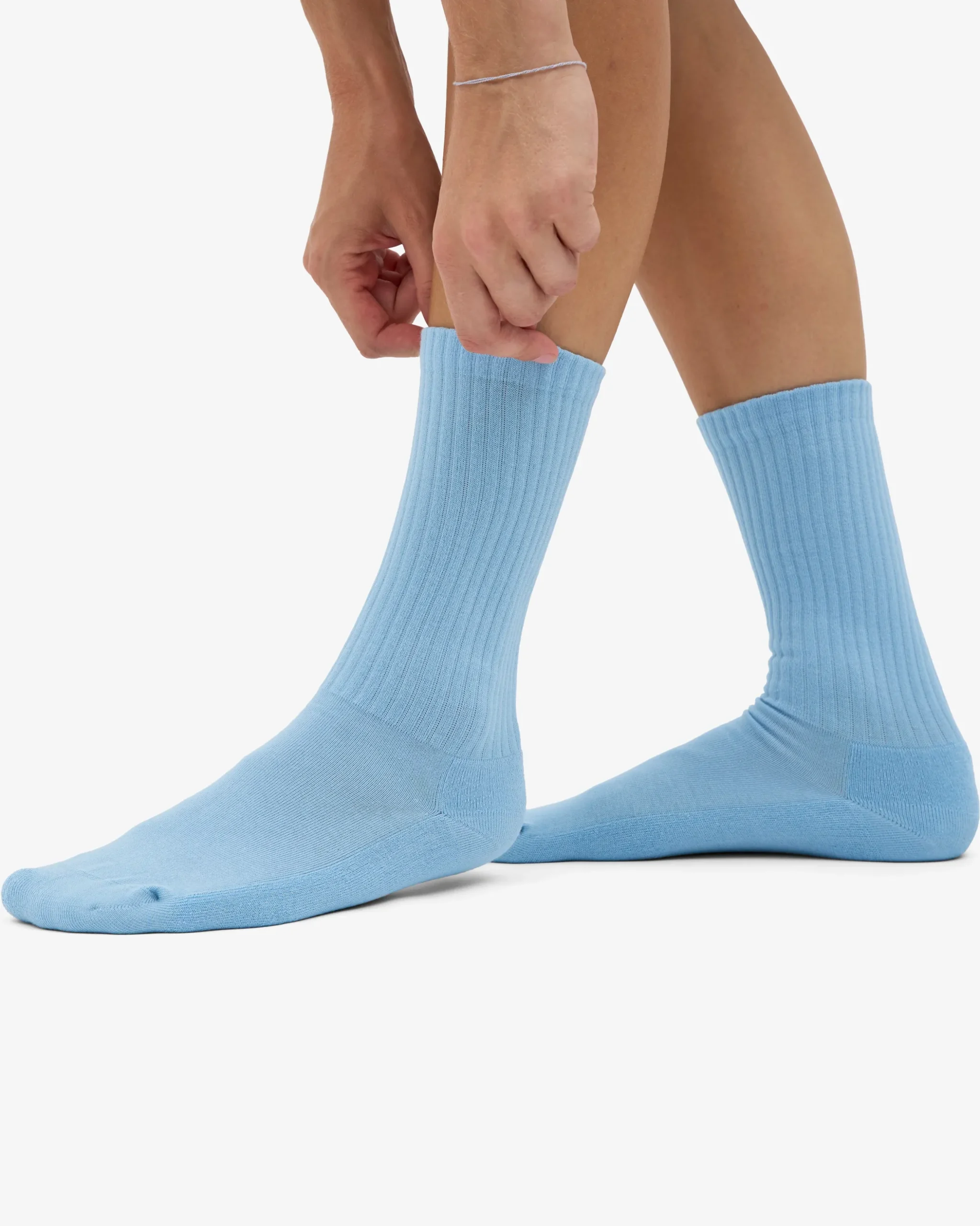 Organic Active Sock - Seaside Blue