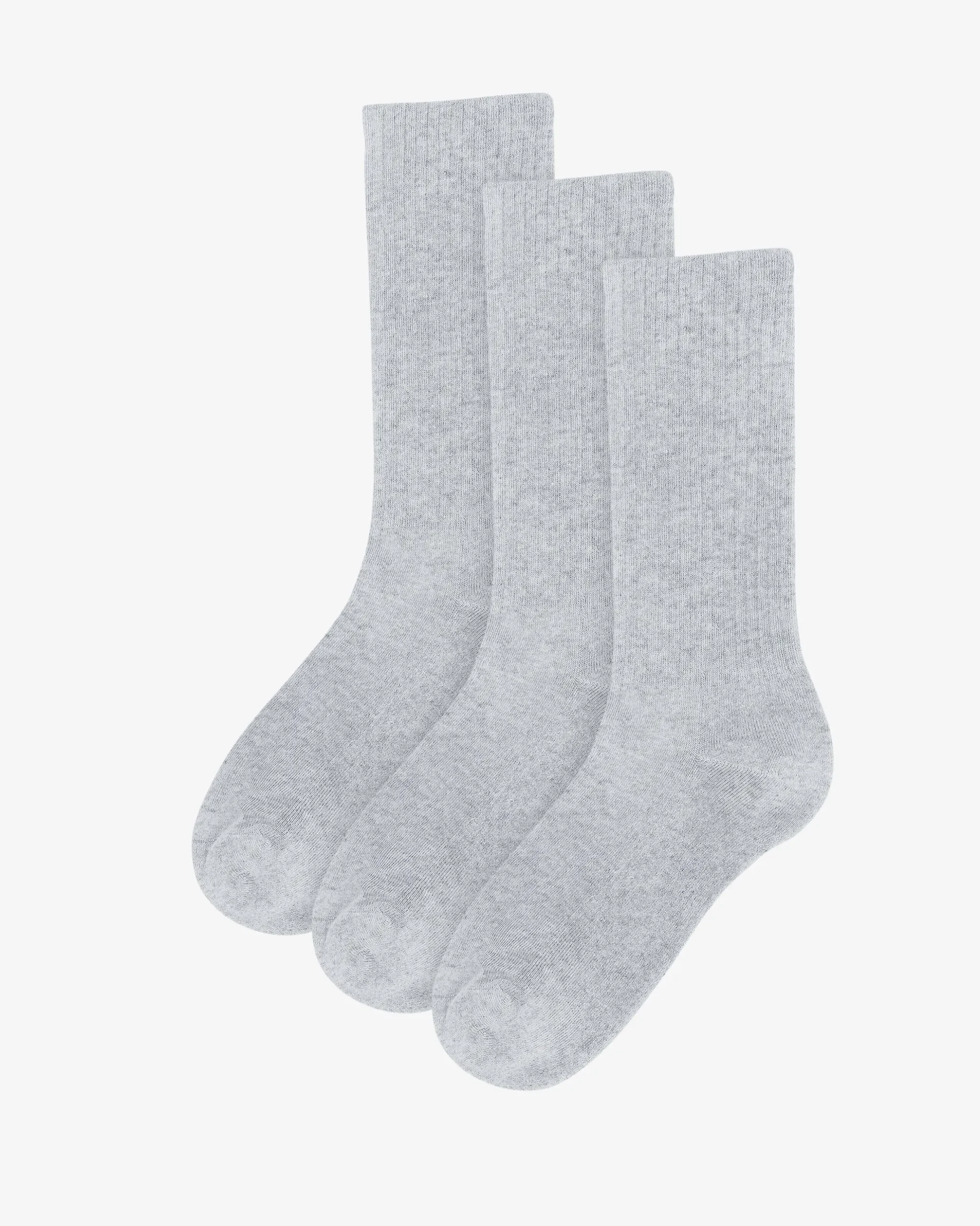 Organic Active Sock - Snow Melange (3-Pack)