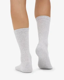 Organic Active Sock - Snow Melange