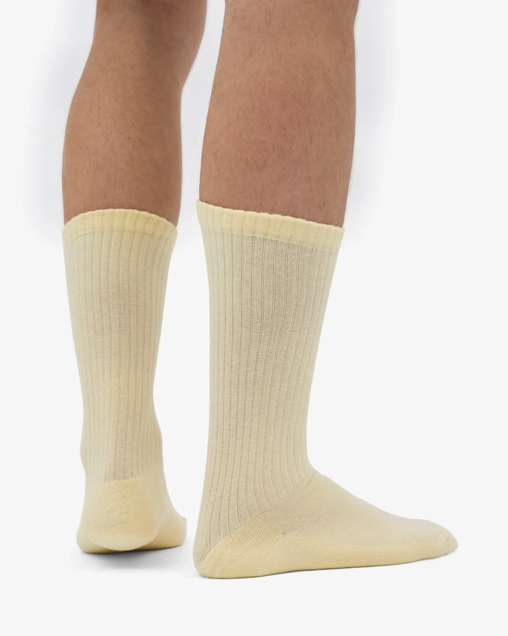Organic Active Sock - Soft Yellow