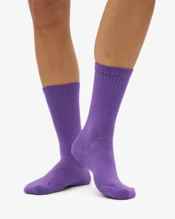 Organic Active Sock - Ultra Violet (3-Pack)
