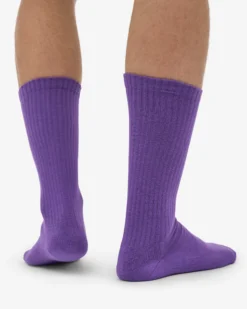 Organic Active Sock - Ultra Violet