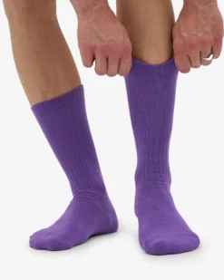 Organic Active Sock - Ultra Violet (3-Pack)
