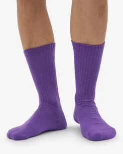 Organic Active Sock - Ultra Violet (3-Pack)