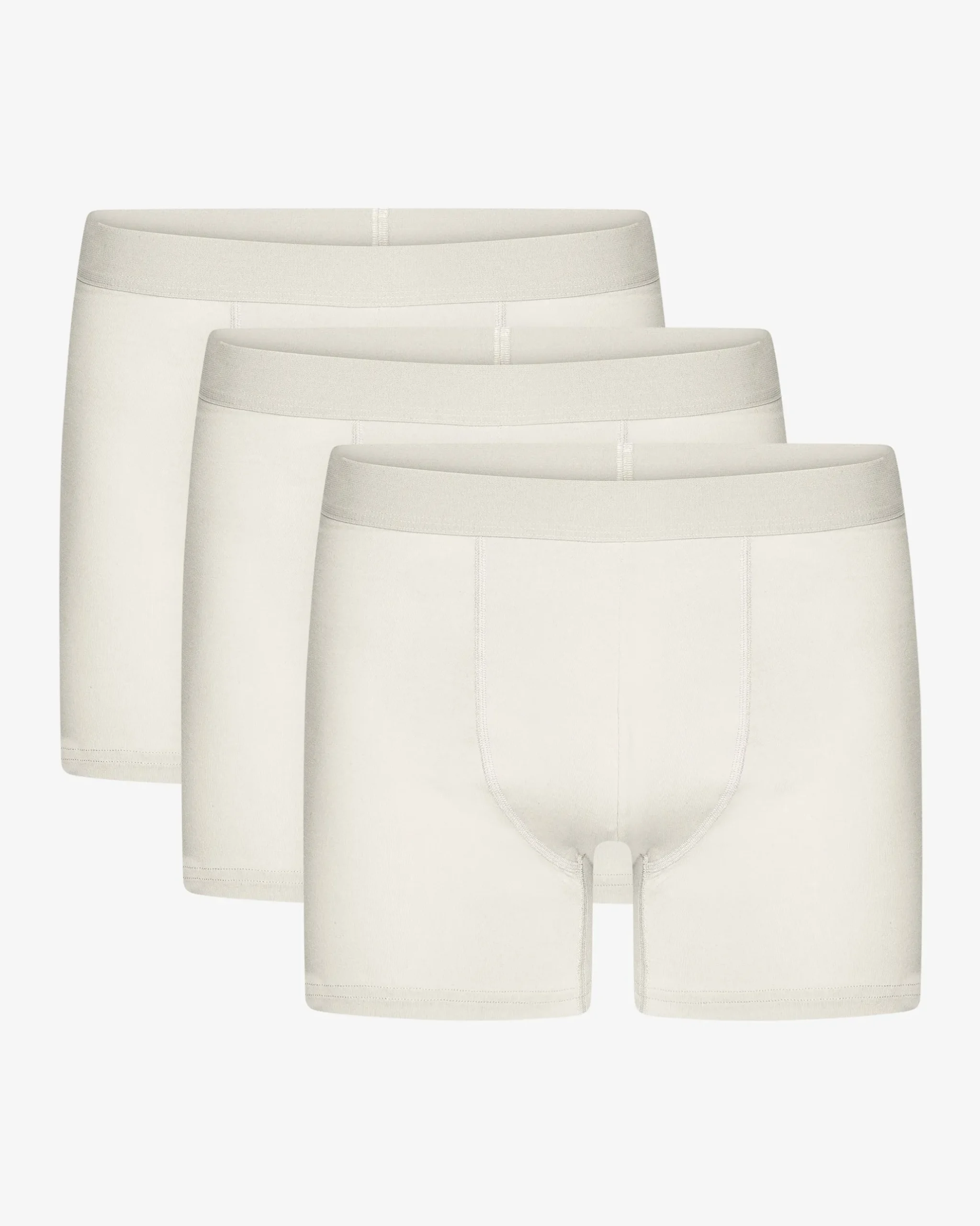 Organic Boxer Briefs 3 Pack - Ivory White