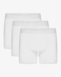 Organic Boxer Briefs 3 Pack - Optical White