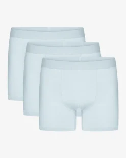 Organic Boxer Briefs 3 Pack - Polar Blue
