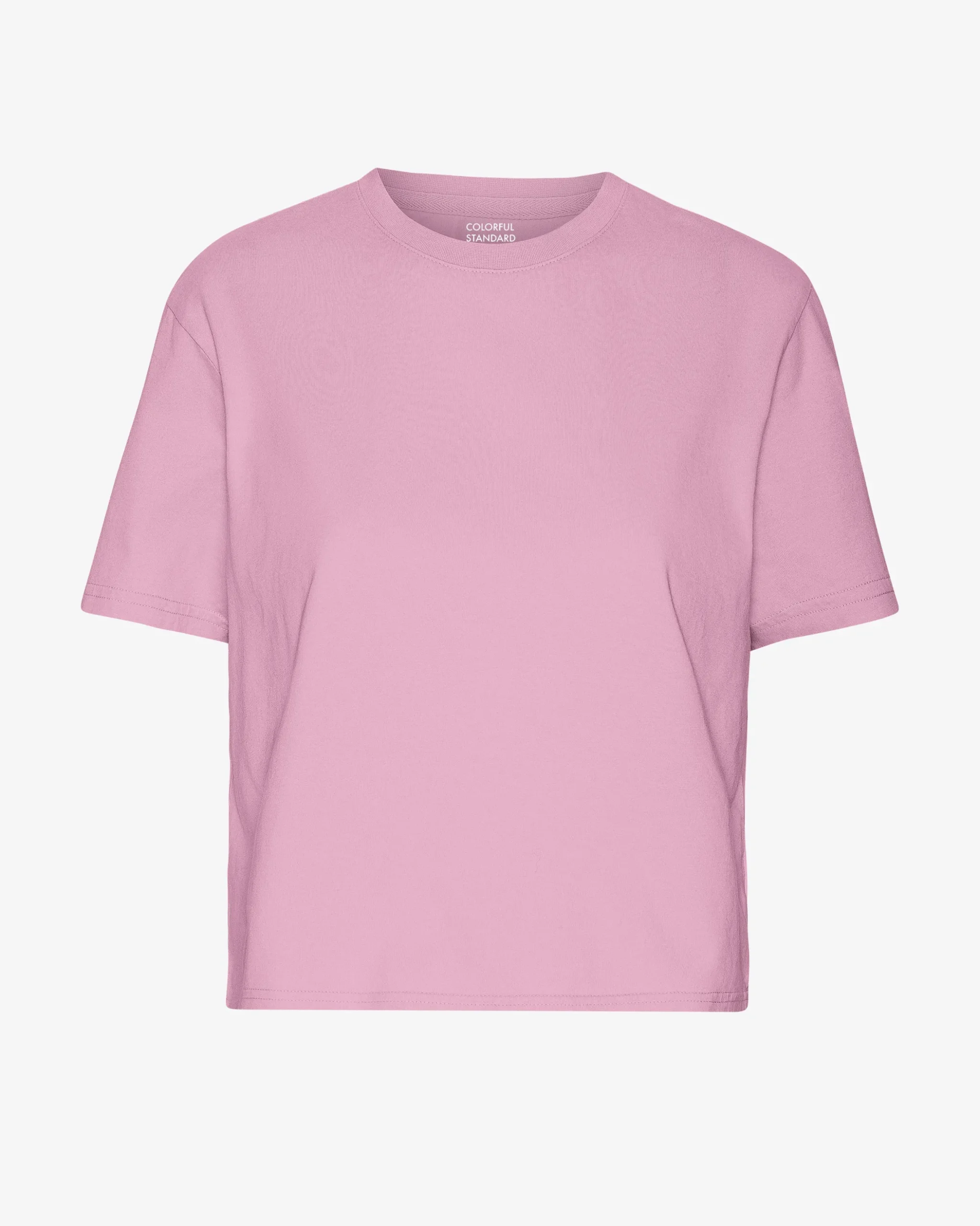 Organic Boxy Crop Tee - Cherry Blossom
