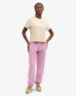 Organic Boxy Crop Tee - Ivory White