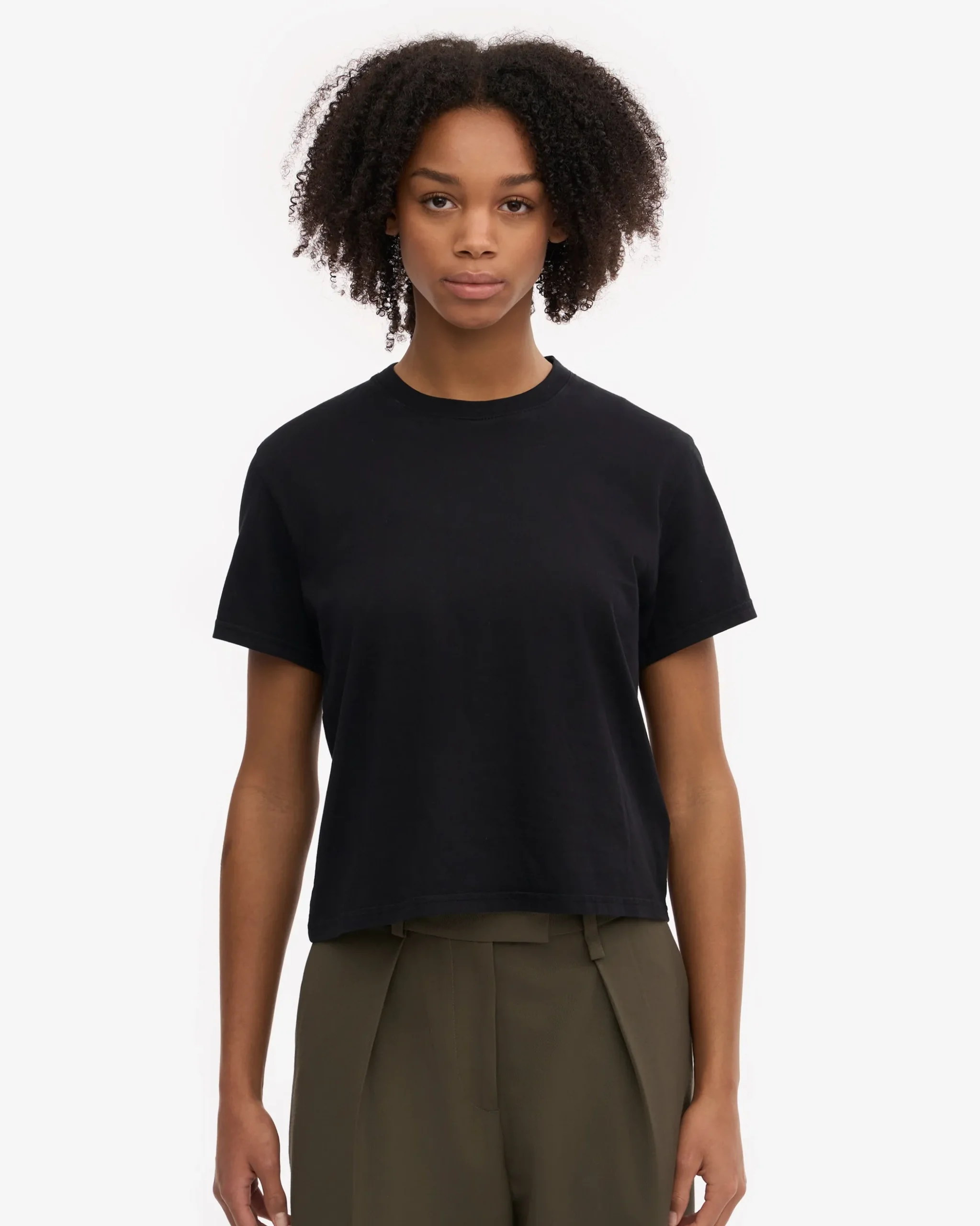 Organic Boxy Crop Tee - Mixed 05 (3-Pack)