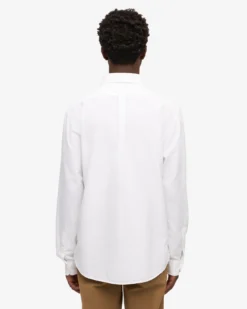 Organic Button Down Shirt - Optical White