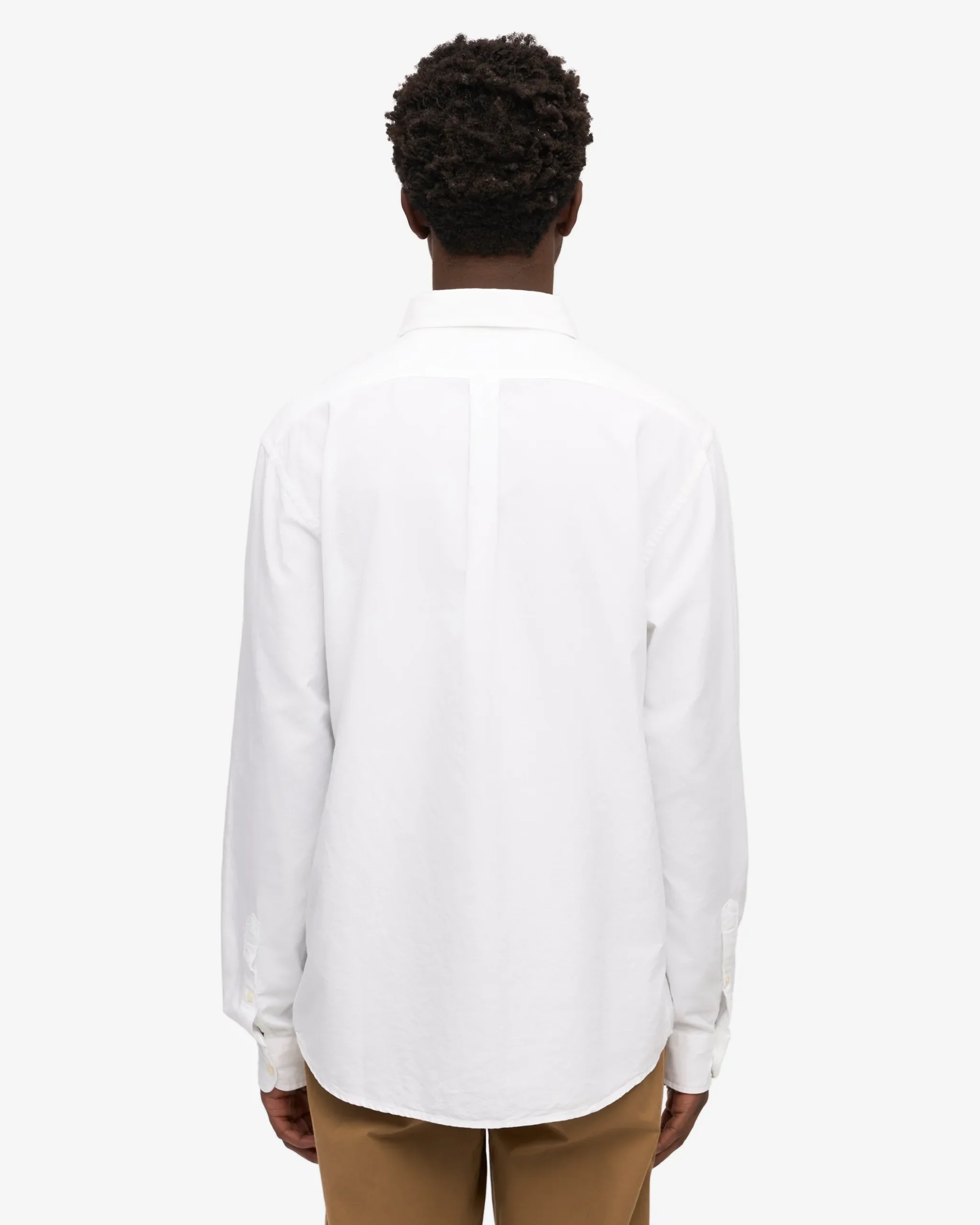 Organic Button Down Shirt - Optical White