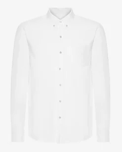 Organic Button Down Shirt - Optical White